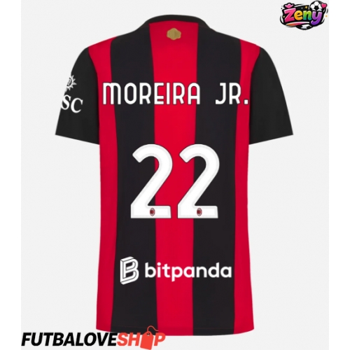 Dres AC Milan Diego Moreira #22 Domáci pre Ženy 2026-27 Krátky Rukáv